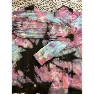 Torrid Tie Dye Activewear Workout Sweatshirt Size 1